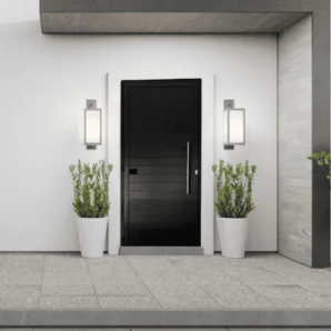 Porta Lambril Preto Fechada 210x80