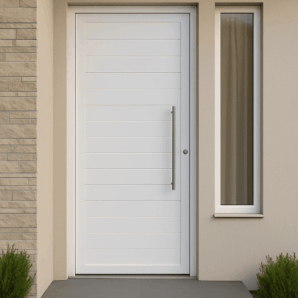 Porta Lambril Branco Fechada 210x120